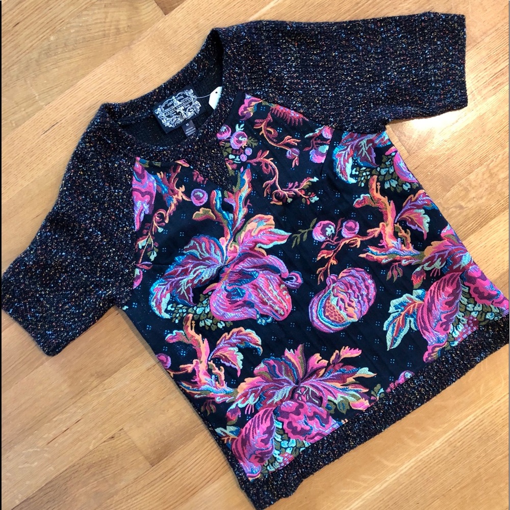 Anthropologie James Coviello Sweater Top